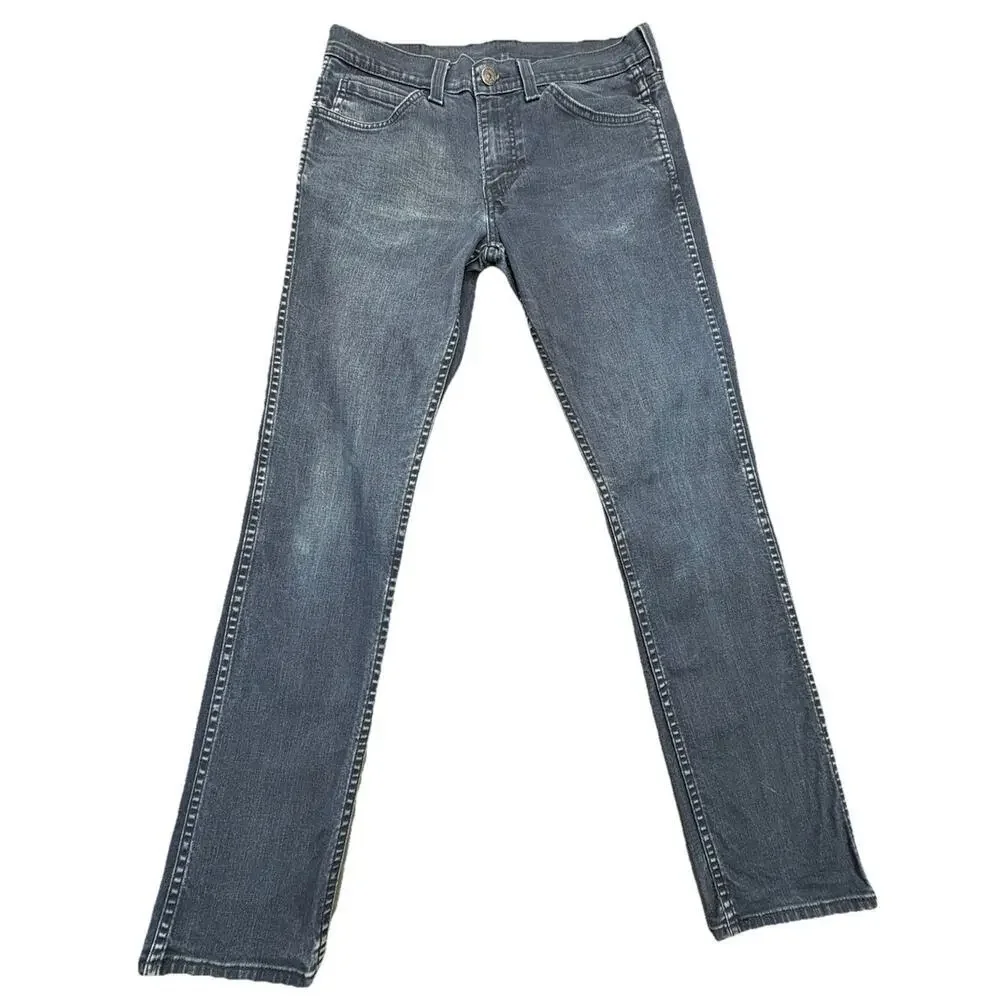 Levi's 511 Jeans Men’s 31x32 Blue Denim Modern Slim Fit Dark Wash Straight Leg